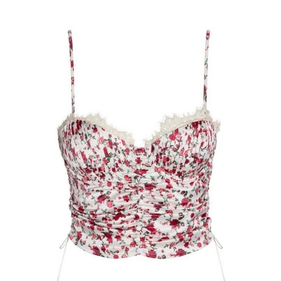 For Love & Lemons x Victoria Secret collaboration Melrose Bustier top - Picture 14 of 15